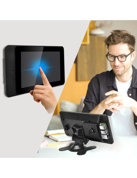 Caja OSOYOO PiStudio con Pantalla Táctil IPS de 7" para Raspberry Pi Caja OSOYOO PiStudio con Pantalla Táctil IPS de 7" para Raspberry Pi