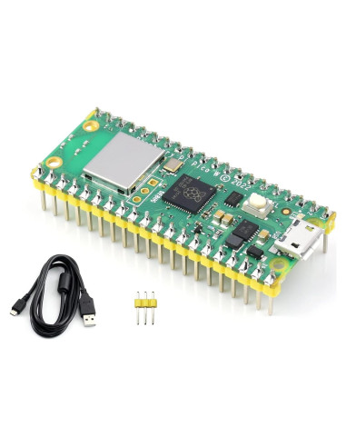 Placa Microcontrolador Raspberry Pi Pico W con WiFi 2.4/5GHz