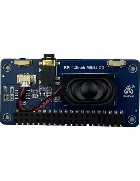 Pantalla LCD 1.3" Spotpear con audio para Raspberry Pi Pantalla LCD 1.3" Spotpear con audio para Raspberry Pi