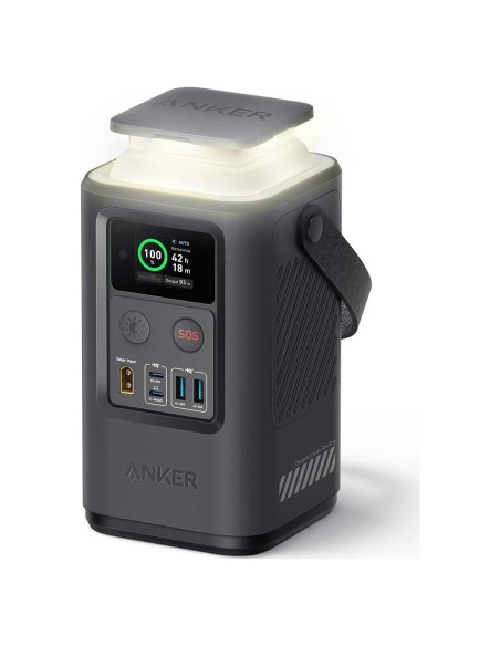 Estación de energía portátil Anker 60,000mAh 87W con luz SOS Estación de energía portátil Anker 60,000mAh 87W con luz SOS
