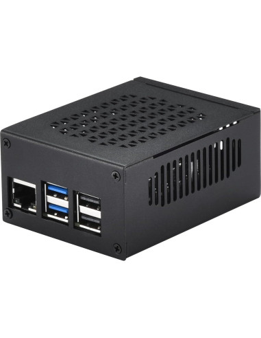 Caja de metal iUniker para Raspberry Pi 5 con placa NVMe