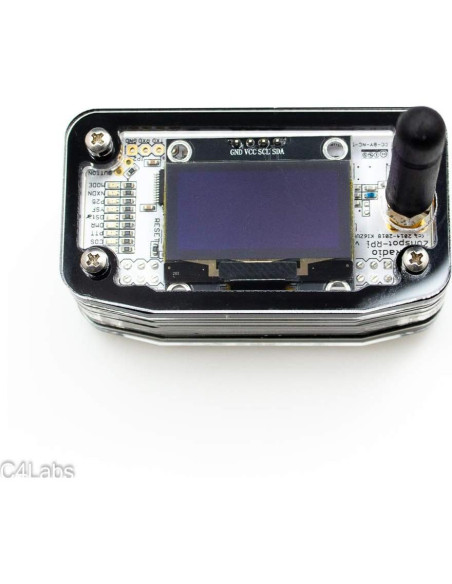 Caja ZRZ-1AS C4Labs para Raspberry Pi Zero y ZUMspot con OLED 1.3" Caja ZRZ-1AS C4Labs para Raspberry Pi Zero y ZUMspot con OLED 1.3"