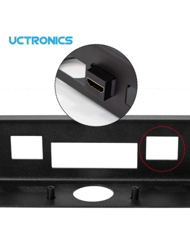 Rack de Montaje UCTRONICS 1U para Raspberry Pi 4B/3B/B+