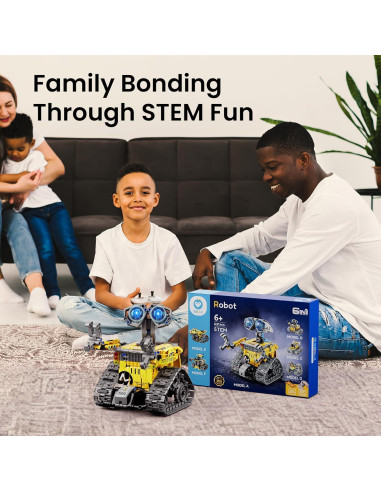 Kit de Construcción Robot Sillbird 6en1 Control Remoto