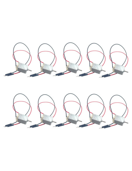 10 Motores DC Miniatura Tipo 130 1.5V-6V Bumugufu 10 Motores DC Miniatura Tipo 130 1.5V-6V Bumugufu