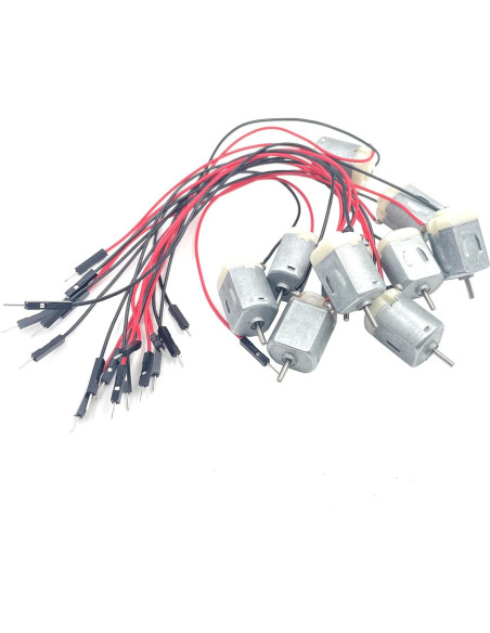 10 Motores DC Miniatura Tipo 130 1.5V-6V Bumugufu 10 Motores DC Miniatura Tipo 130 1.5V-6V Bumugufu