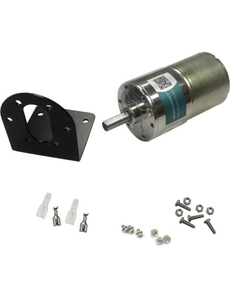 Motor de Engranaje Bringsmart JGB37-520 12V 100RPM Soporte Motor de Engranaje Bringsmart JGB37-520 12V 100RPM Soporte