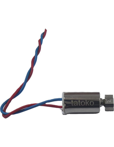 Motor de Vibración DC 3V Tatoko 10x6mm 12000RPM Paquete 10 Motor de Vibración DC 3V Tatoko 10x6mm 12000RPM Paquete 10