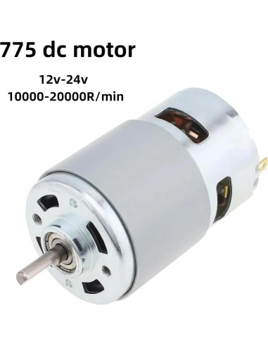 Motor DC 775 12V-24V 10000-20000 RPM Pulyyds