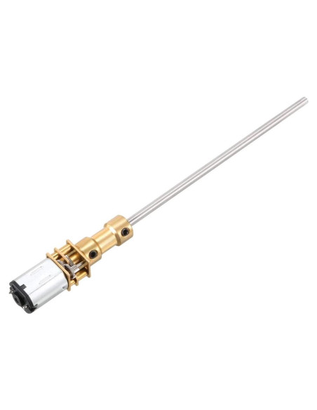 Motor de engranaje N20 12V 1000RPM uxcell eje largo 100x3mm Motor de engranaje N20 12V 1000RPM uxcell eje largo 100x3mm