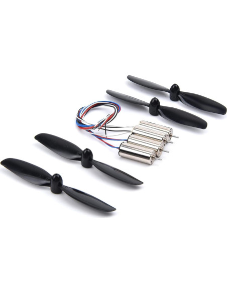Motores sin núcleo YoungRC 8520 8.5x20mm + Hélices 75mm Motores sin núcleo YoungRC 8520 8.5x20mm + Hélices 75mm