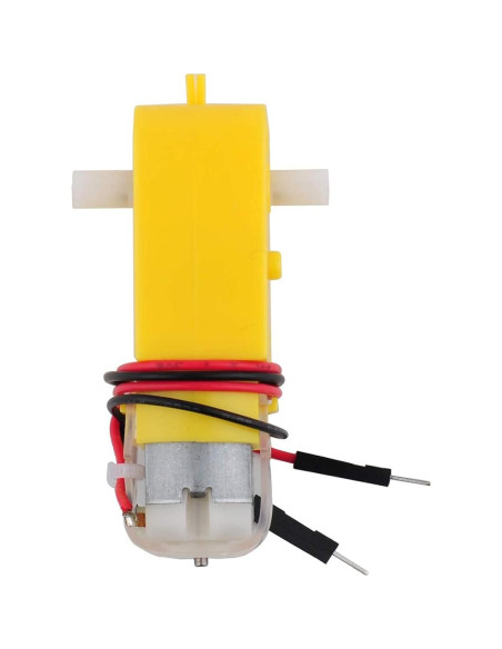 Motor de Caja de Engranajes DC TT Stemedu 3-6V 200RPM 4PCS Motor de Caja de Engranajes DC TT Stemedu 3-6V 200RPM 4PCS