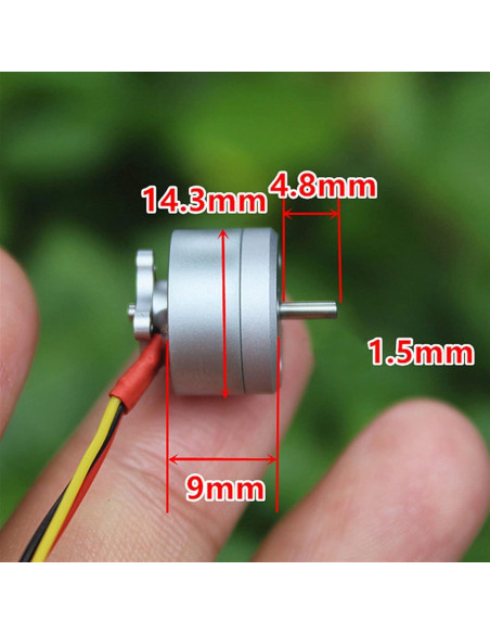 Motor Sin Escobillas 1104 Gfpql 1-2S 4300KV Mini RC Drone Motor Sin Escobillas 1104 Gfpql 1-2S 4300KV Mini RC Drone