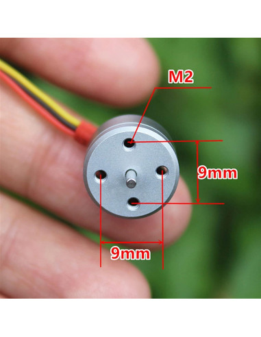 Motor Sin Escobillas 1104 Gfpql 1-2S 4300KV Mini RC Drone