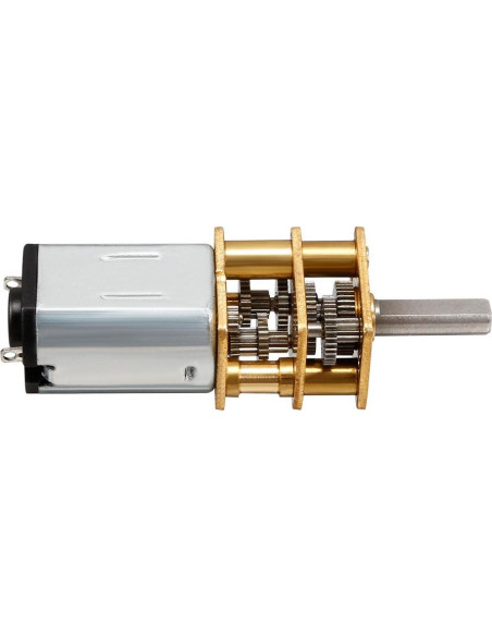 Motor de Engranaje DC 6V uxcell 10RPM Mini 12x12x9mm Motor de Engranaje DC 6V uxcell 10RPM Mini 12x12x9mm