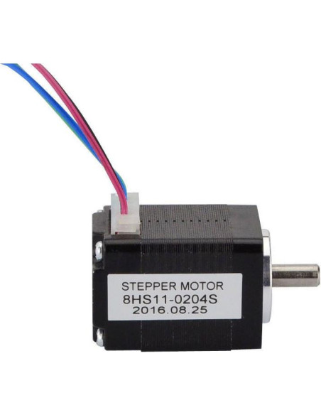 Motor Paso a Paso Nema 8 Bipolar 1.6Ncm 28mm 0.2A 4 Conectores Motor Paso a Paso Nema 8 Bipolar 1.6Ncm 28mm 0.2A 4 Conectores