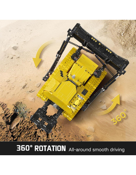 Mould King 17049 Bulldozer Control Remoto 3774 Piezas Mould King 17049 Bulldozer Control Remoto 3774 Piezas