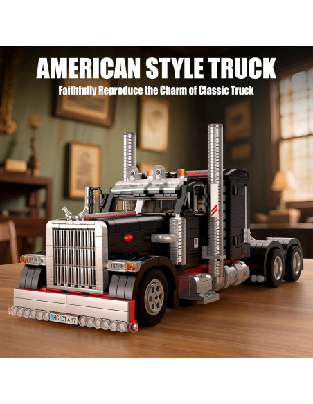 Set de Construcción Camión Americano Mould King 10037 - 1797 Piezas Set de Construcción Camión Americano Mould King 10037 - 1797 Piezas