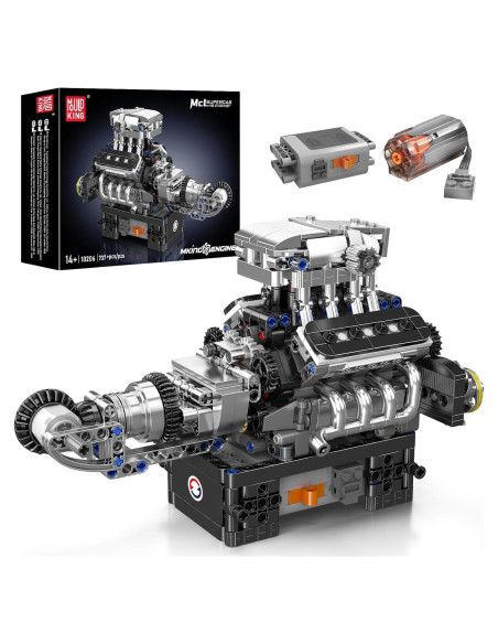 Mould King Motor V8 737 Piezas Juguete de Construcción STEM Mould King Motor V8 737 Piezas Juguete de Construcción STEM