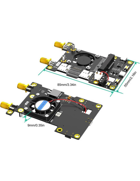 3G 4G LTE Base HAT Yunir para Raspberry Pi y Tinker Board 3G 4G LTE Base HAT Yunir para Raspberry Pi y Tinker Board