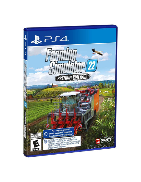 Farming Simulator 22 Premium - PS4 + 7 Paquetes y 2 Expansiones Farming Simulator 22 Premium - PS4 + 7 Paquetes y 2 Expansiones