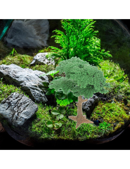 Kisangel 3PC Árboles Falsos para Diorama Miniatura 10.5x9.5x5cm Kisangel 3PC Árboles Falsos para Diorama Miniatura 10.5x9.5x5cm