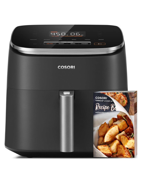 Freidora de Aire COSORI TurboBlaze 6QT 5.7L Gris 1725W Freidora de Aire COSORI TurboBlaze 6QT 5.7L Gris 1725W
