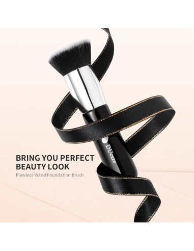 Brocha de Maquillaje DUcare Kabuki Profesional Negra 4 cm