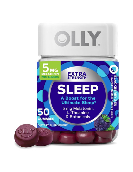 Gominolas para dormir OLLY 50 unidades con melatonina 5 mg Gominolas para dormir OLLY 50 unidades con melatonina 5 mg