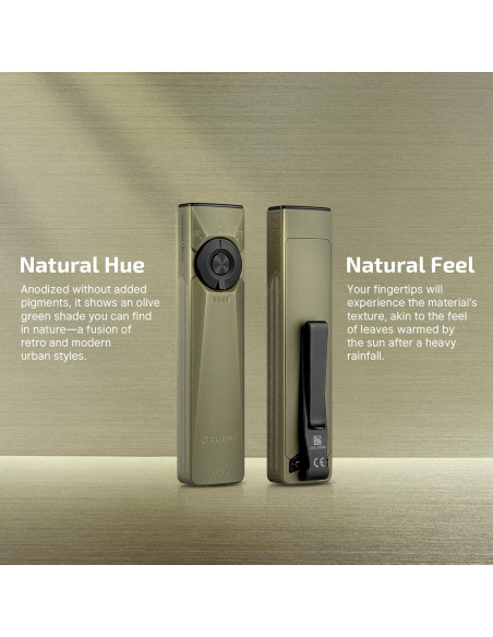 Linterna EDC Olight Arkfeld Ultra 1400 Lúmenes Verde Oliva Linterna EDC Olight Arkfeld Ultra 1400 Lúmenes Verde Oliva