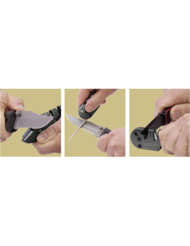 Afilador de Cuchillos Lansky Blademedic 4-en-1 Portátil