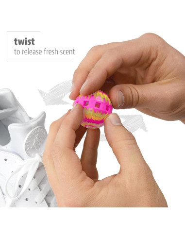 Desodorante para zapatos Sof Sole Sneaker Ball - 2 paquetes