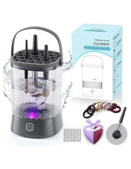 Limpiador Eléctrico de Brochas de Maquillaje Azang 9000 RPM IP65 Limpiador Eléctrico de Brochas de Maquillaje Azang 9000 RPM IP65