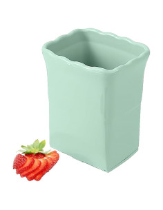 Cortador de Fresas CEHNCEH 3 en 1 Manual de Acero Inoxidable