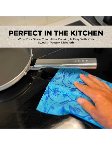 Paquete de 10 Paños de Cocina Wettex Reutilizables 100% Algodón Paquete de 10 Paños de Cocina Wettex Reutilizables 100% Algodón