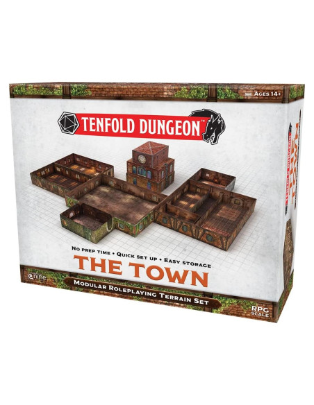Tenfold Dungeon Gale Force Nine Ciudad 3D RPG Aventura 5e Tenfold Dungeon Gale Force Nine Ciudad 3D RPG Aventura 5e