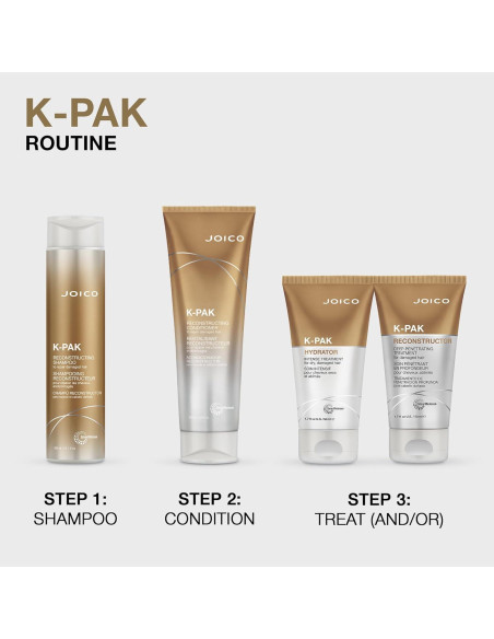 Tratamiento Hidratante Joico K-Pak 50 ml para Cabello Seco Tratamiento Hidratante Joico K-Pak 50 ml para Cabello Seco