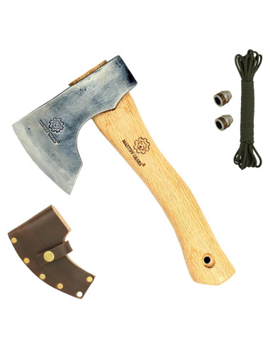 Hacha Enana Madera Mastiff Gears 25cm para Camping