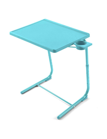Mesa de bandeja de TV ajustable HUANUO HNTT-B - Azul Mesa de bandeja de TV ajustable HUANUO HNTT-B - Azul
