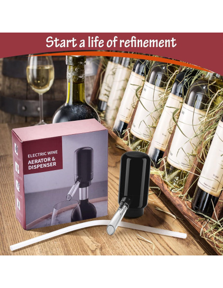 Acelerador de Vino Eléctrico BLUBYEES Automático 0.26kg Acelerador de Vino Eléctrico BLUBYEES Automático 0.26kg