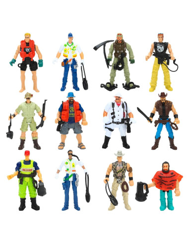 Figuras de Acción Explorador ONEST 12 Piezas 10 cm