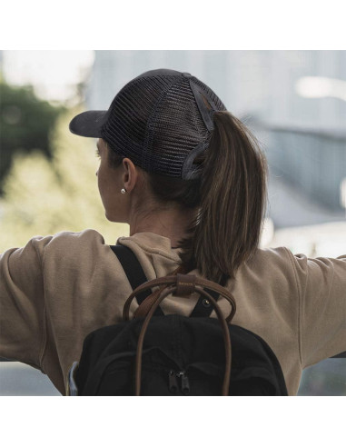 Gorra de Ponytail Speedy Pros con Bordado de Buceo
