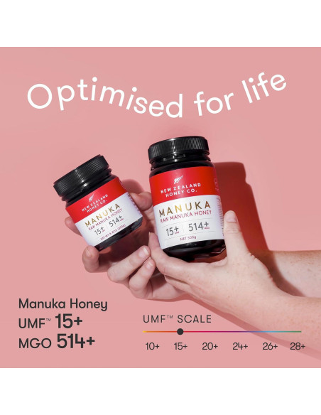 Miel Cruda de Manuka UMF 15+ New Zealand Honey Co. 248g Miel Cruda de Manuka UMF 15+ New Zealand Honey Co. 248g