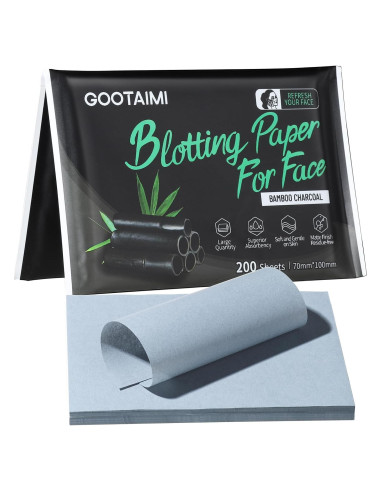 Papel Absorbente de Aceite Gootaimi - 200 Hojas 100x70mm