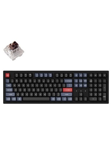 Teclado Mecánico Inalámbrico Keychron K10 Pro - Retroiluminación Blanca