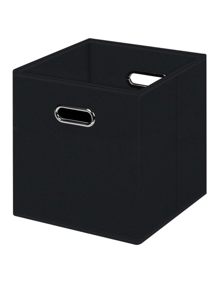 Cajas de Almacenamiento Plegables HEAYEEG 27.94 cm Negro Cajas de Almacenamiento Plegables HEAYEEG 27.94 cm Negro