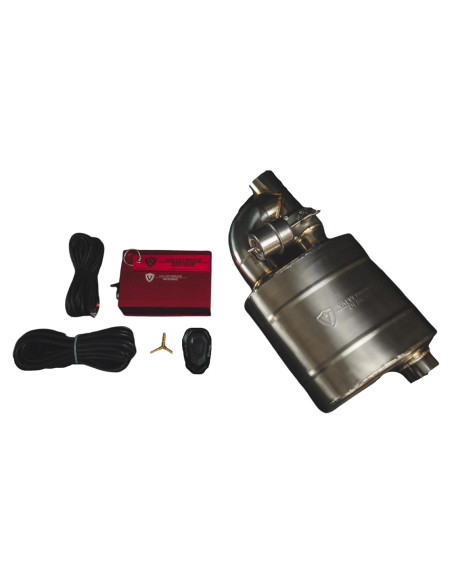 Silenciador Universal Valvetronic Designs 76 mm Control Remoto Silenciador Universal Valvetronic Designs 76 mm Control Remoto