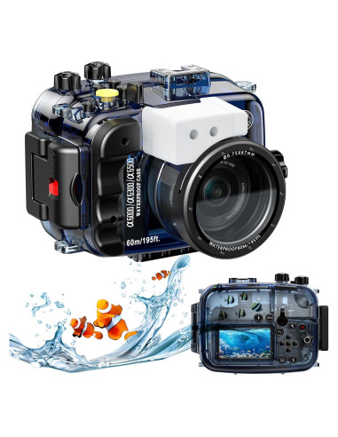 Carcasa impermeable Seafrogs para Sony A6000 A6300 A6500 40M