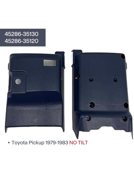 Cubierta de Columna de Dirección Azul Toyota Hilux 1979-1983 Set Cubierta de Columna de Dirección Azul Toyota Hilux 1979-1983 Set