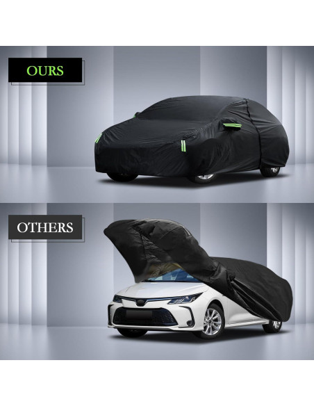 Funda de Coche Impermeable Migaven para Toyota Corolla y Honda Civic Funda de Coche Impermeable Migaven para Toyota Corolla y Honda Civic